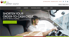 Desktop Screenshot of printersource.com